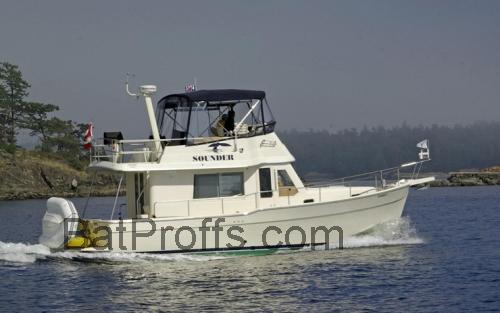 Mainship 34 Trawler recensioner och tekniska specifikationer
